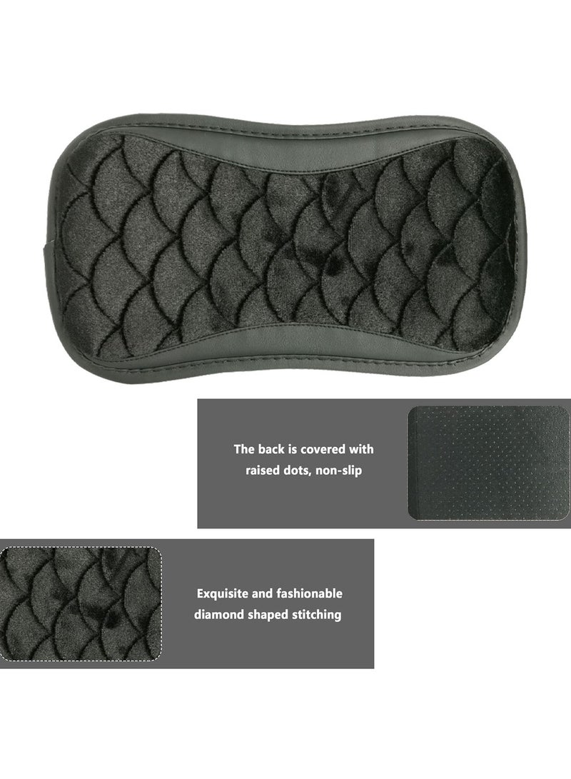 MOB Premium Quality Car Armrest Cushion Handrail Pad Soft and Comfortable For Car Cushion Pad 1 Pcs Black - Image 3