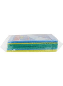 Suprex Cellulose Sponge Pack of 10 Cloth Kitchen Cloths Reusable Assorted Eco Friendly Cellulose Sponge Cleaning Towels for Washing Dishes.  - Image 5