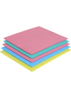 Suprex Cellulose Sponge Pack of 10 Cloth Kitchen Cloths Reusable Assorted Eco Friendly Cellulose Sponge Cleaning Towels for Washing Dishes.  - Image 4