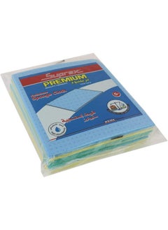 Suprex Cellulose Sponge Pack of 10 Cloth Kitchen Cloths Reusable Assorted Eco Friendly Cellulose Sponge Cleaning Towels for Washing Dishes.  - Image 3