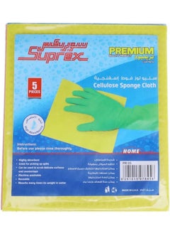 Suprex Cellulose Sponge Pack of 10 Cloth Kitchen Cloths Reusable Assorted Eco Friendly Cellulose Sponge Cleaning Towels for Washing Dishes.  - Image 2