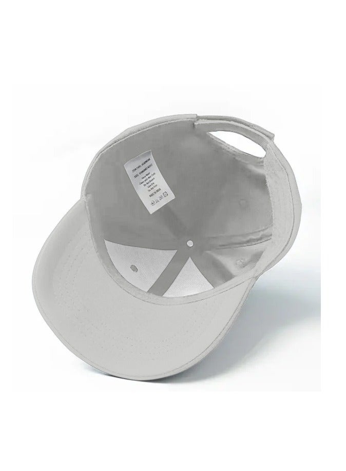 Shuyukh Baseball Ottoman Cap – Lightweight Ottoman Polyester, 6 Panel, Mid Profile, Adjustable Velcro Strap – Fashion & Outdoor Cap for Men & Women - Image 5