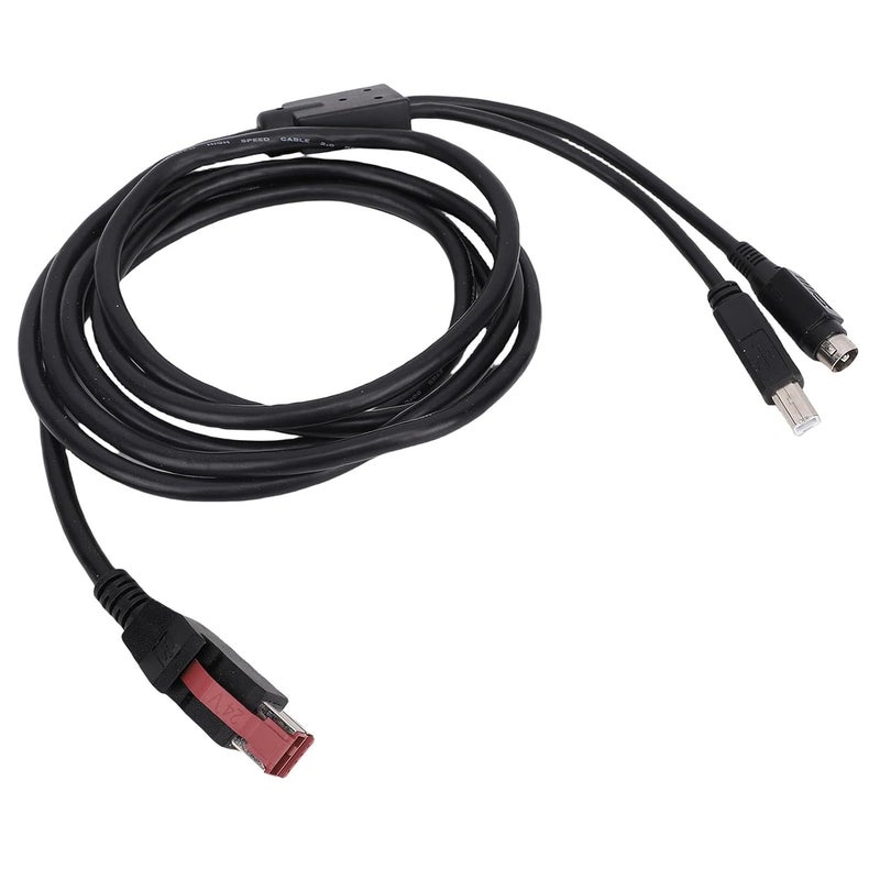 Highly Compatible Printer Cable 1.8m USB A to USB B Male for Fast Barcode Scanning and Data Transfer PVCSpecification - Image 4