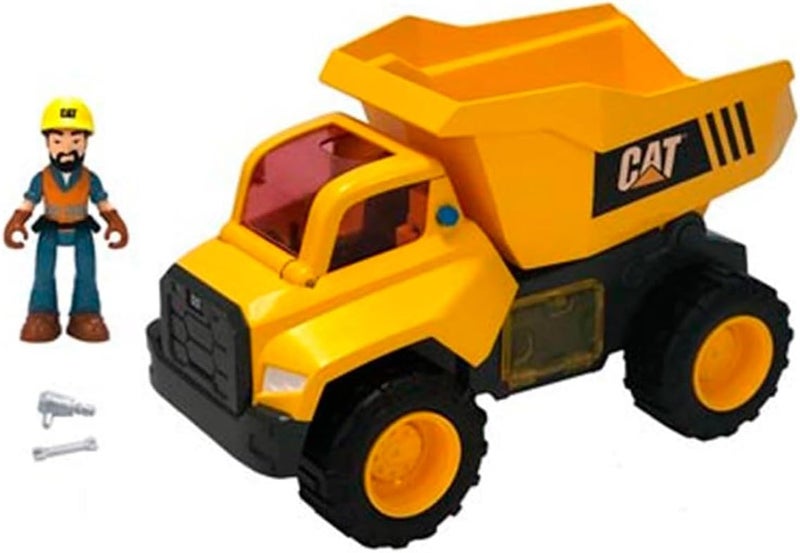 CATERPILLAR Funrise Cat Light & Soundpower Action Crew Battery Operated - Dumptruck - Image 1