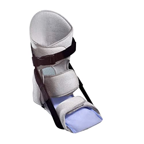 Brownmed - Nice Stretch Original with Polar Ice - Foot Brace for Plantar Fasciitis, Achilles Tendonitis & Plantar Flexion Contractures - Night Splint Boot - Large - Image 1
