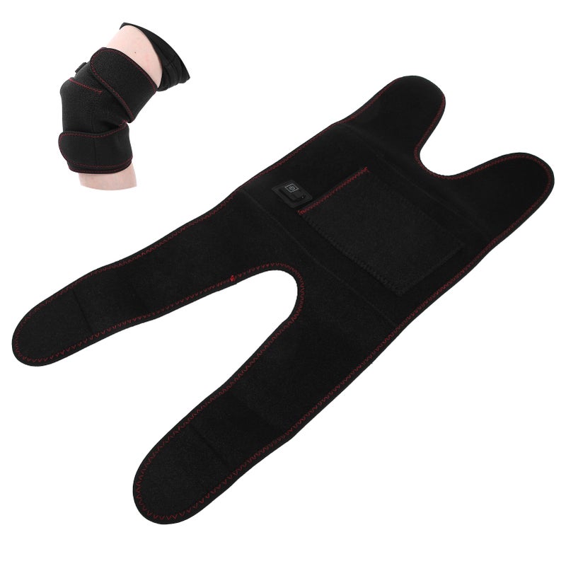 Electric Heating Knee Brace Pain Relief Temperature Adjustable Hot Compress Knee Pad 5V - Image 5