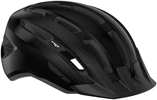 MET Downtown MIPS Helmet, Black Glossy, Small/Medium - Image 1