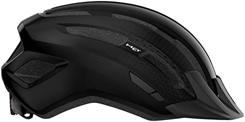 MET Downtown MIPS Helmet, Black Glossy, Small/Medium - Image 3