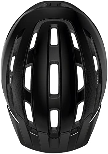 MET Downtown MIPS Helmet, Black Glossy, Small/Medium - Image 4