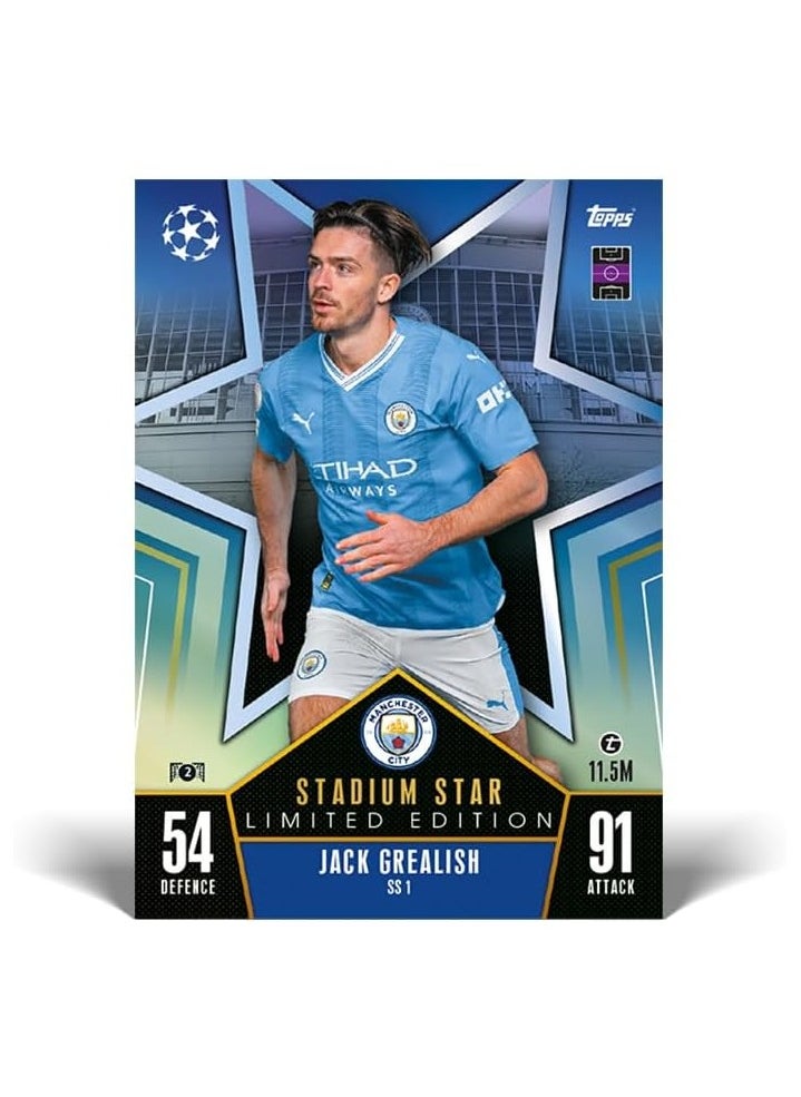 Topps - Topps Match Attax 23/24 - Mega Tin 1 - Contains 66 Match Attax Cards Plus 4 Exclusive Stadium Stars Limited Edition Cards - Image 1