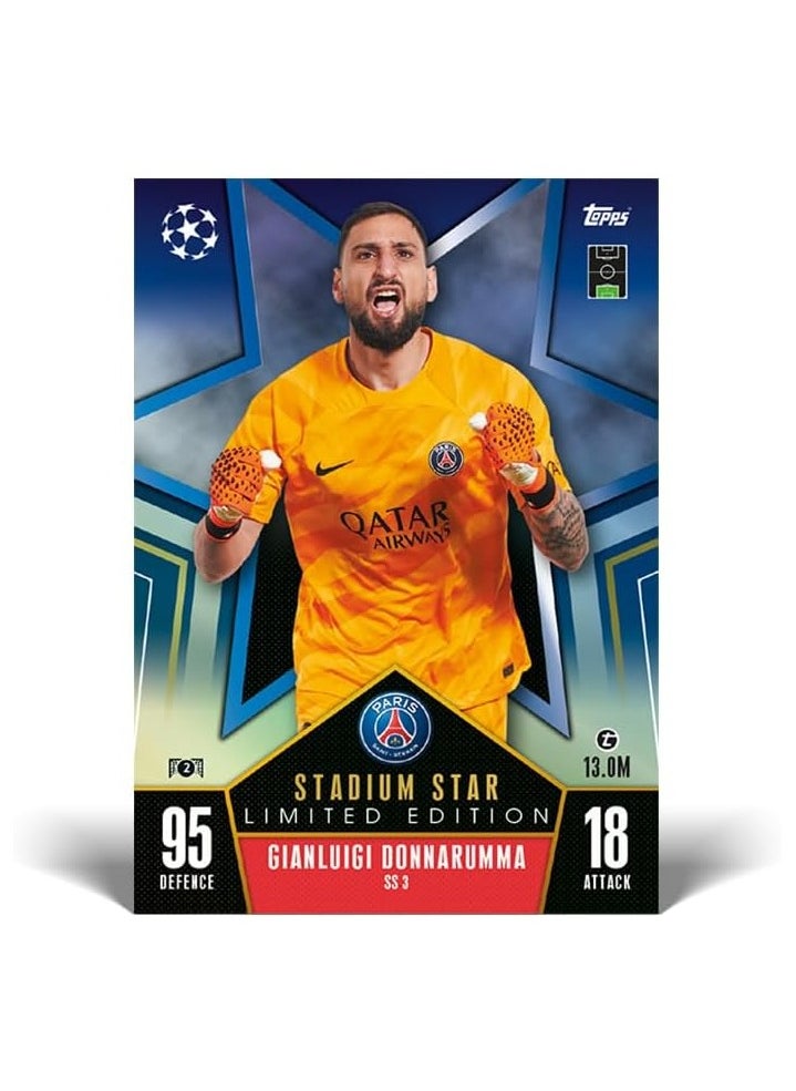 Topps - Topps Match Attax 23/24 - Mega Tin 1 - Contains 66 Match Attax Cards Plus 4 Exclusive Stadium Stars Limited Edition Cards - Image 1