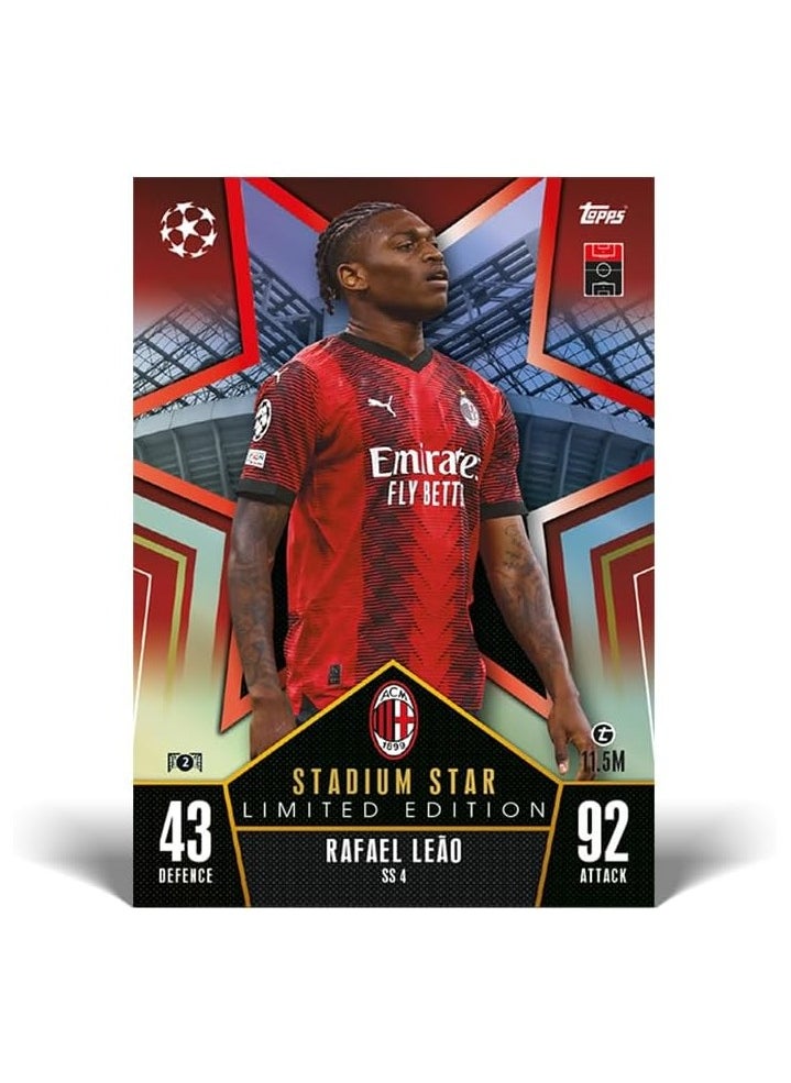 Topps - Topps Match Attax 23/24 - Mega Tin 1 - Contains 66 Match Attax Cards Plus 4 Exclusive Stadium Stars Limited Edition Cards - Image 1