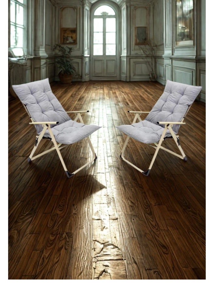 SMART HOME Folding chair, picnic chair, sports chair, outdoor chair and garden chair 55x55x105 cm , weight capacity up to 200 kg - Image 4