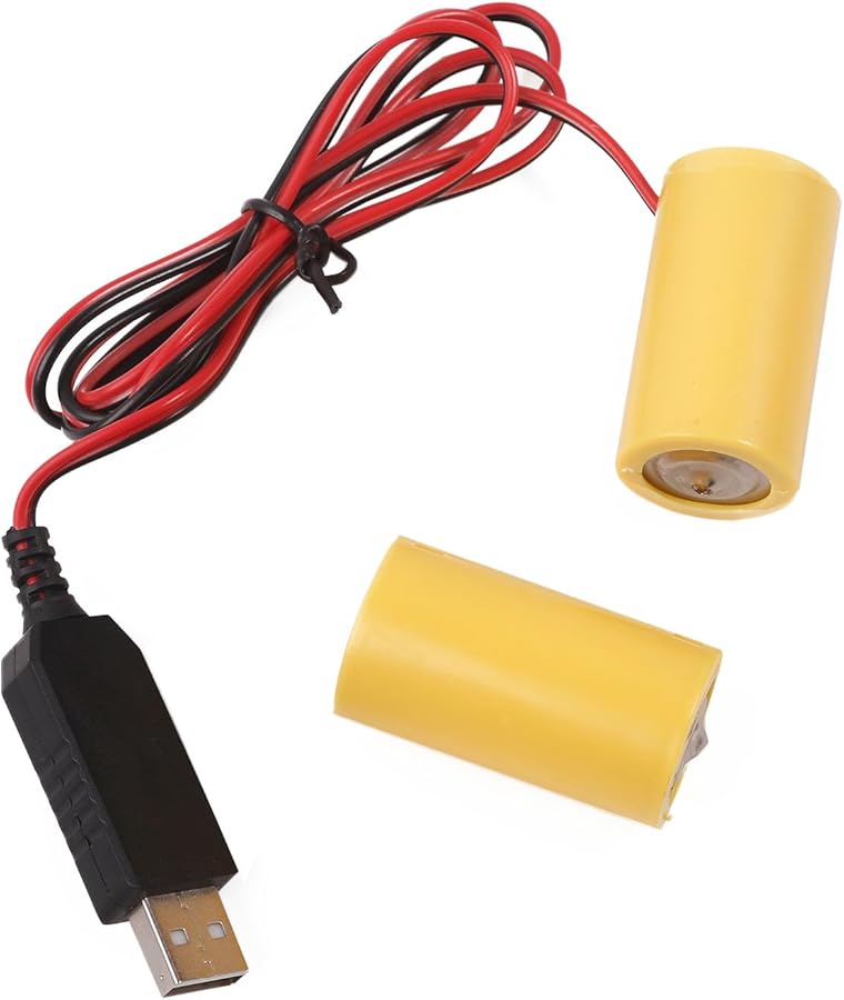 3V C Size Battery Eliminator Power Supply Cable For LED Light Remote Control - Image 1