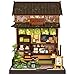 Cutefun Book Nook Kit DIY Miniature Dollhouse Kit for Adults Teens and Beginners Japanese Dessert Shop Booknook Tiny House Bookshelf Decor 3D Wooden Puzzles Creative Gifts for Family Sweet Shop - Image 2
