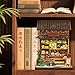 Cutefun Book Nook Kit DIY Miniature Dollhouse Kit for Adults Teens and Beginners Japanese Dessert Shop Booknook Tiny House Bookshelf Decor 3D Wooden Puzzles Creative Gifts for Family Sweet Shop - Image 4