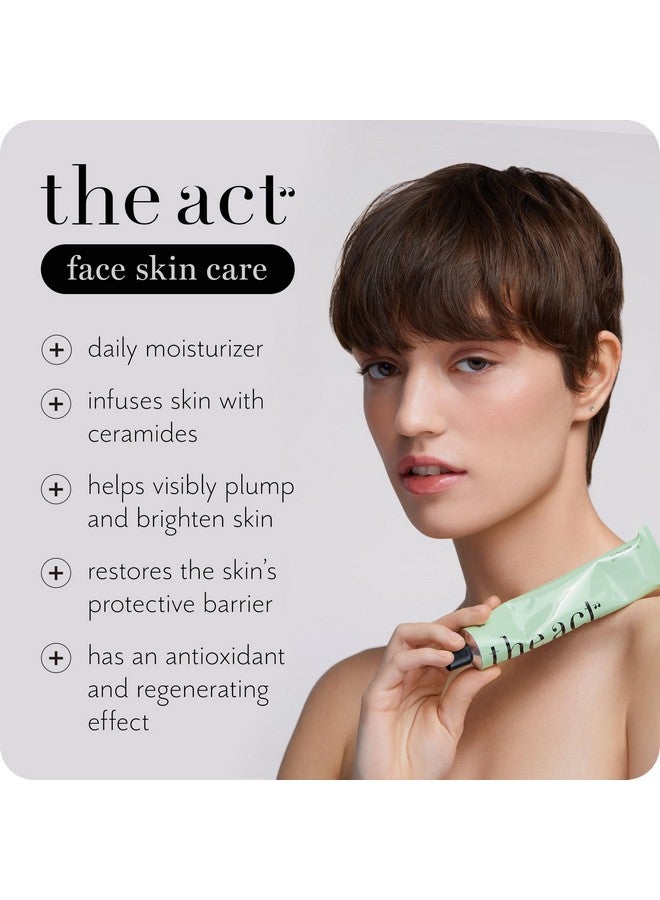 The Act Vitamin C Face Moisturizer Cream for Men and Women - Brightening & Hydrating | Anti-Aging Day & Night Cream with Ceramides & Antioxidants for All Skin Types | Lightweight, Non-Greasy, Vegan 2.5 oz - Image 3