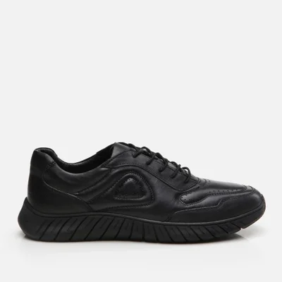 Hotiç 02AYH295650A100 GENUINE Leather Black Men's Sports Shoes
