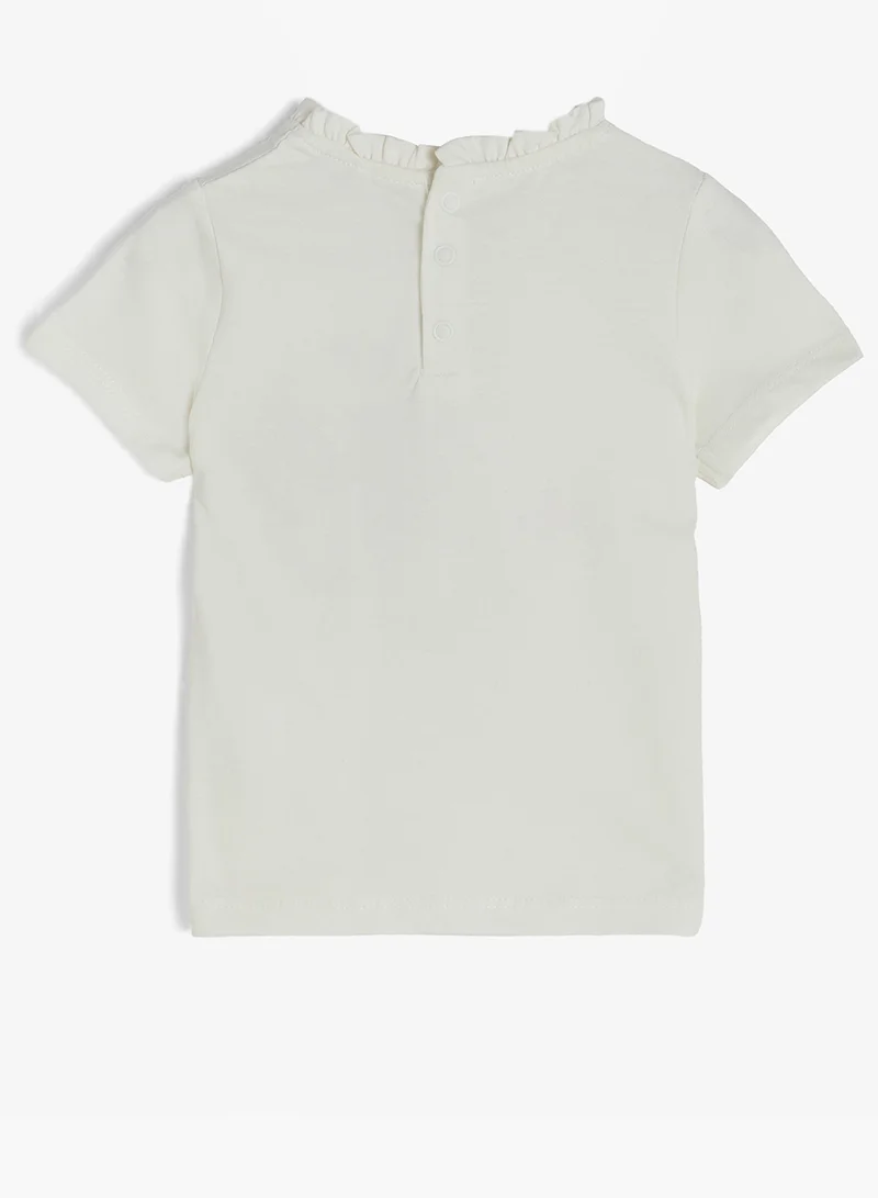 Ripples Girls Regular T-shirt