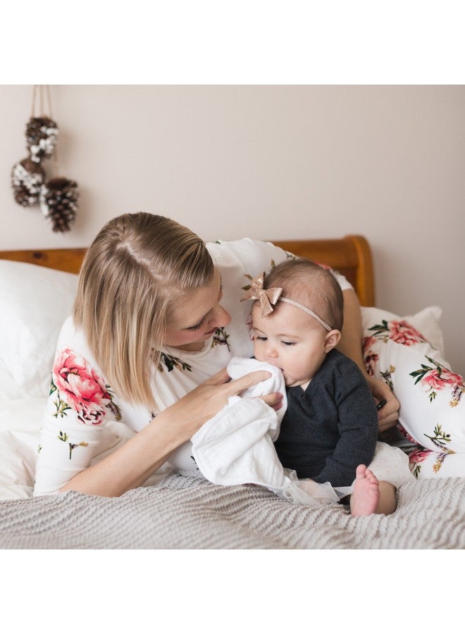 Natemia Muslin Baby Washcloths for Newborn - Premium Wash Cloths for Babies, Super Absorbent and Ultra Soft Rayon Made from Bamboo, 6 Layer Baby Girl and Baby Boy Washcloths, 5 Piece Set - Image 4