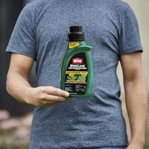 Ortho WeedClear Weed Killer for Lawns Concentrate, Kills Dandelion and Clover, 32 fl. Oz - Image 2