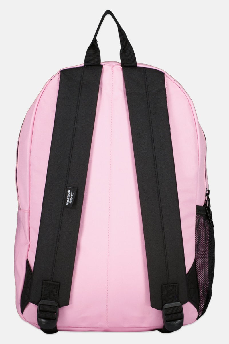 Reebok حقائب ظهر بنات أطفال بشعار العلامة التجارية، وردي - Image 2