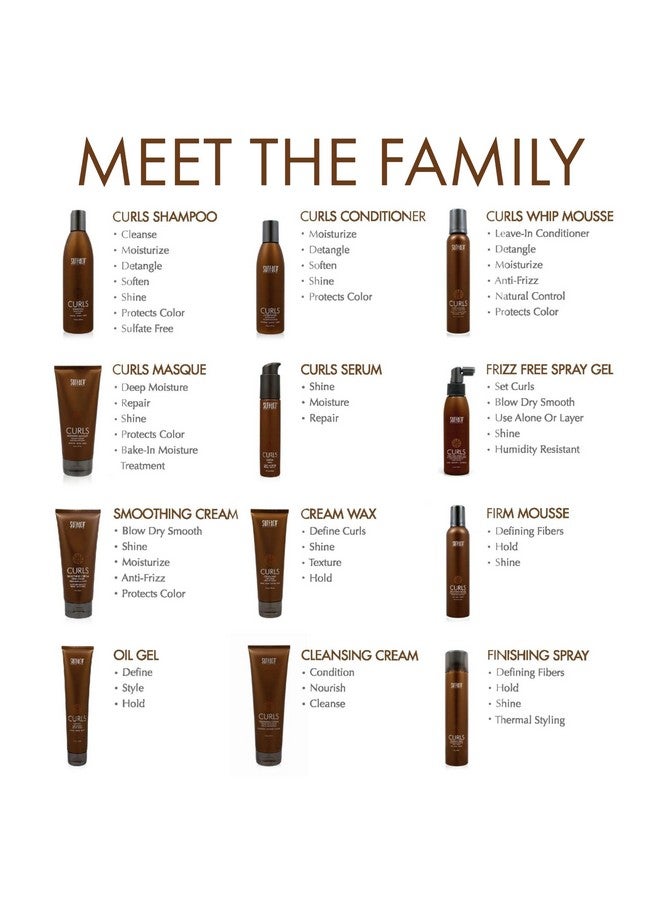 Surface Curls Oil Gel Define Add Shines And Moisturize For Frizz Free Styling 6 Fl. Oz. - Image 3