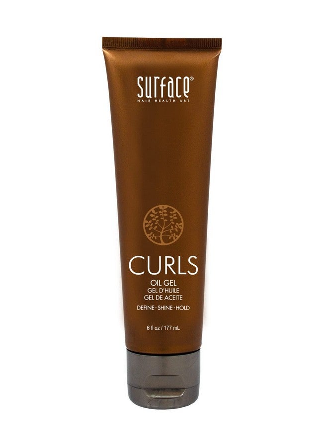 Surface Curls Oil Gel Define Add Shines And Moisturize For Frizz Free Styling 6 Fl. Oz. - Image 1