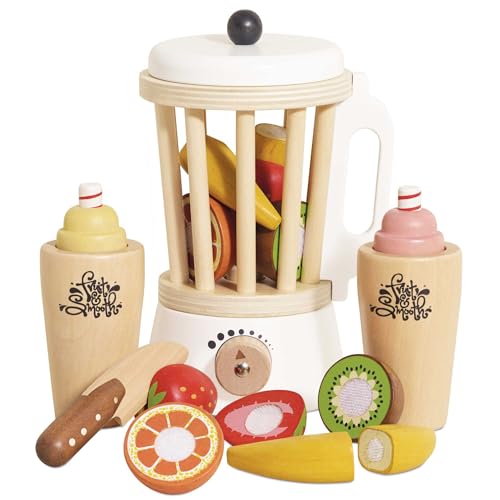 Le Toy Van Blender & Wooden Fruit Set Premium Wooden Toys for Kids Ages 3 Years & Up - Le Toy Van - Image 1