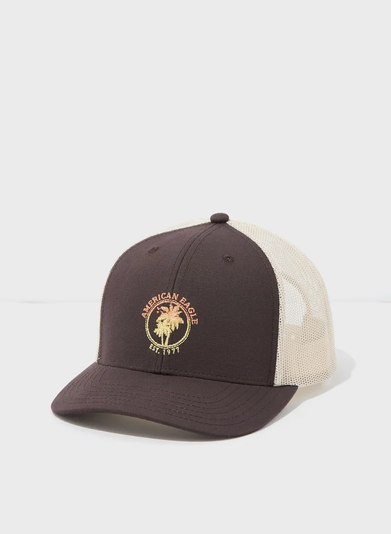 American Eagle Logo Trucker Cap