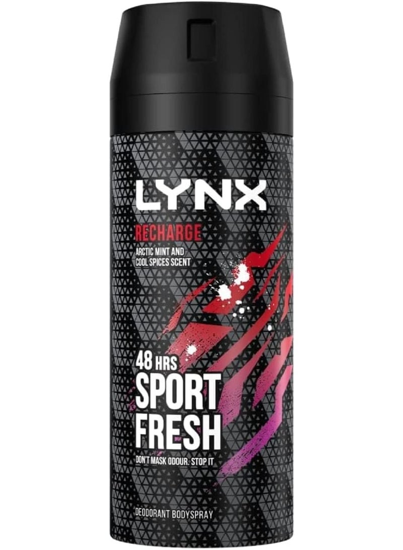 lynx بخاخ الجسم لينيكس ريتشارج 150 مل - Image 1