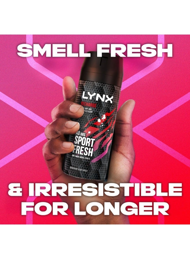lynx بخاخ الجسم لينيكس ريتشارج 150 مل - Image 2