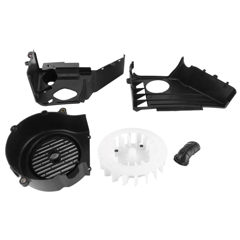 Engine Fan Cover For GY6 125 150cc Engine Cooling Assembly - High-Quality Plastic Cooling Fan Cover For ATV Go Kart Buggy Scooter Engines - Image 4