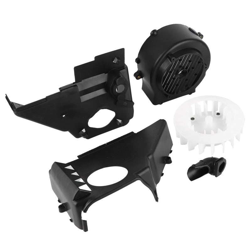 Engine Fan Cover For GY6 125 150cc Engine Cooling Assembly - High-Quality Plastic Cooling Fan Cover For ATV Go Kart Buggy Scooter Engines - Image 2