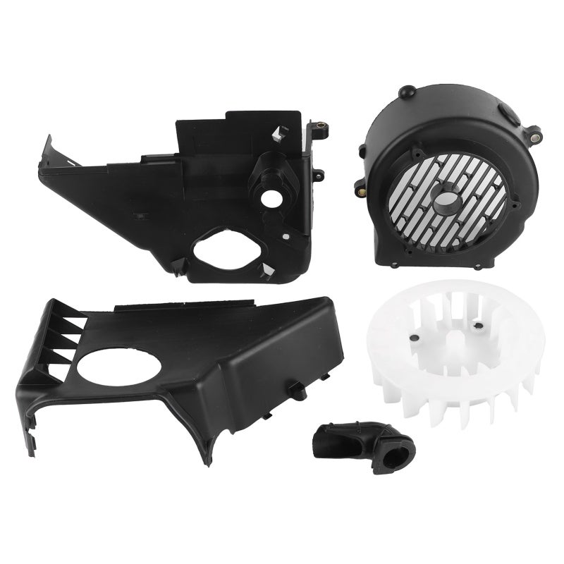 Engine Fan Cover For GY6 125 150cc Engine Cooling Assembly - High-Quality Plastic Cooling Fan Cover For ATV Go Kart Buggy Scooter Engines - Image 1