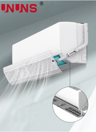 عاكس تدفق قابل للتعديل، عاكس مكيف هواء تلسكوبي، مخرج هواء مثبت على الحائط، جناح هواء مبرد يربك اتجاه الرياح للمنزل - pzsku/Z479023463411F72328B0Z/45/_/1682509809/07ea22af-7749-4dc6-ae12-a951ce57c1e7
