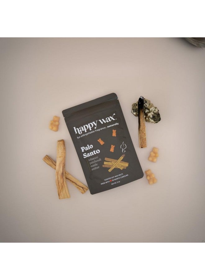 Happy Wax Wanderlust Collection Scented Natural Soy Wax Melts - 6 Total Oz. of Scented Wax Melts, Collection Includes Palo Santo, Desert Torchwood, and Moonshadow - Image 4