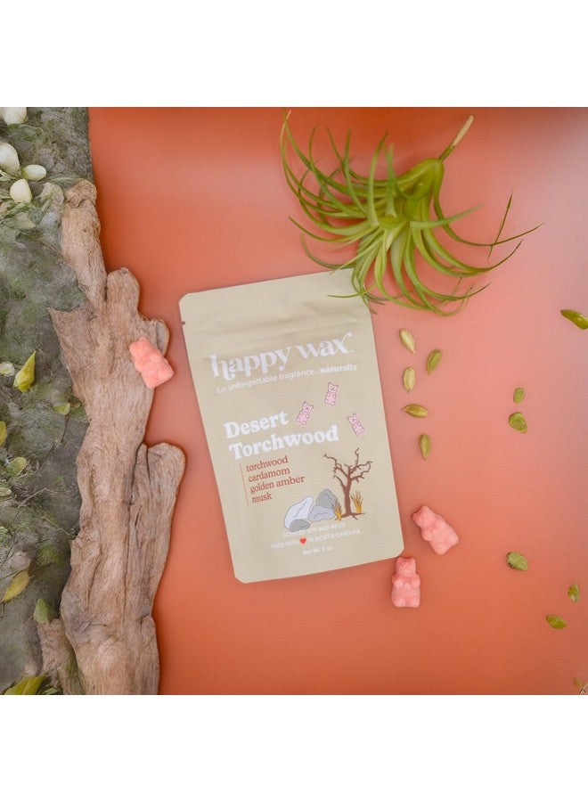 Happy Wax Wanderlust Collection Scented Natural Soy Wax Melts - 6 Total Oz. of Scented Wax Melts, Collection Includes Palo Santo, Desert Torchwood, and Moonshadow - Image 2