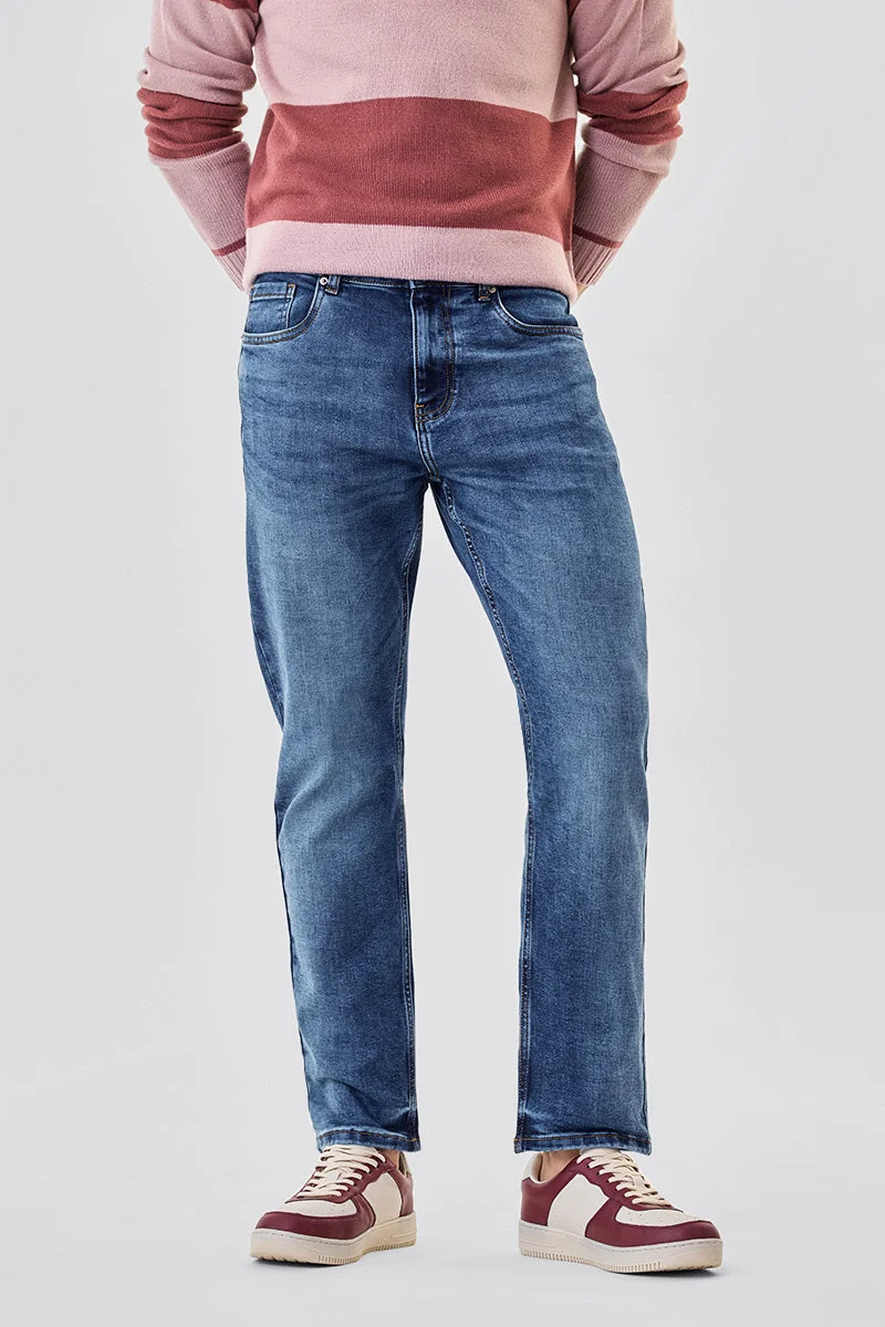 SNITCH جينز مغسول مريح