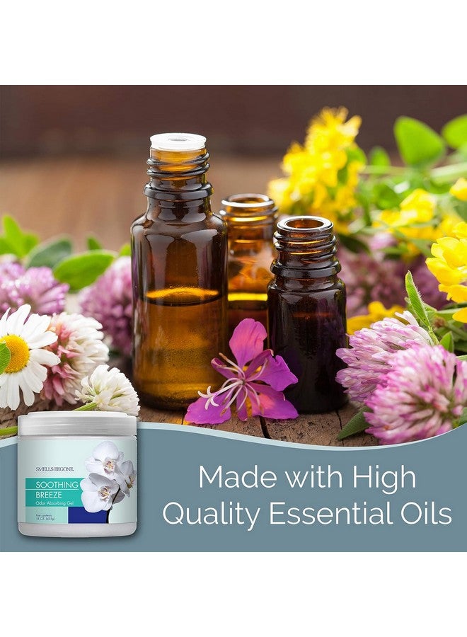 Smells Begone Soothing Breeze Odor Absorbing Home Air Freshener Gel White 425g 50116 - Image 4