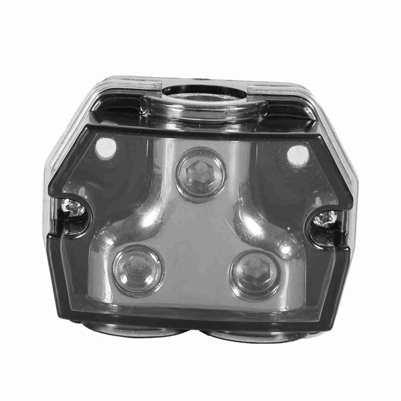 Car Audio Power Distribution Block Alloy Material Stable Circuit - Anti-Loose Fixing Screws Power Splitter for Car Boat Vehicle Audio Systems - Image 3
