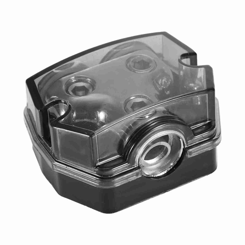 Car Audio Power Distribution Block Alloy Material Stable Circuit - Anti-Loose Fixing Screws Power Splitter for Car Boat Vehicle Audio Systems - Image 1