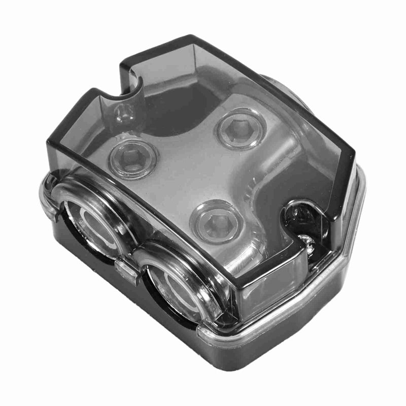 Car Audio Power Distribution Block Alloy Material Stable Circuit - Anti-Loose Fixing Screws Power Splitter for Car Boat Vehicle Audio Systems - Image 2
