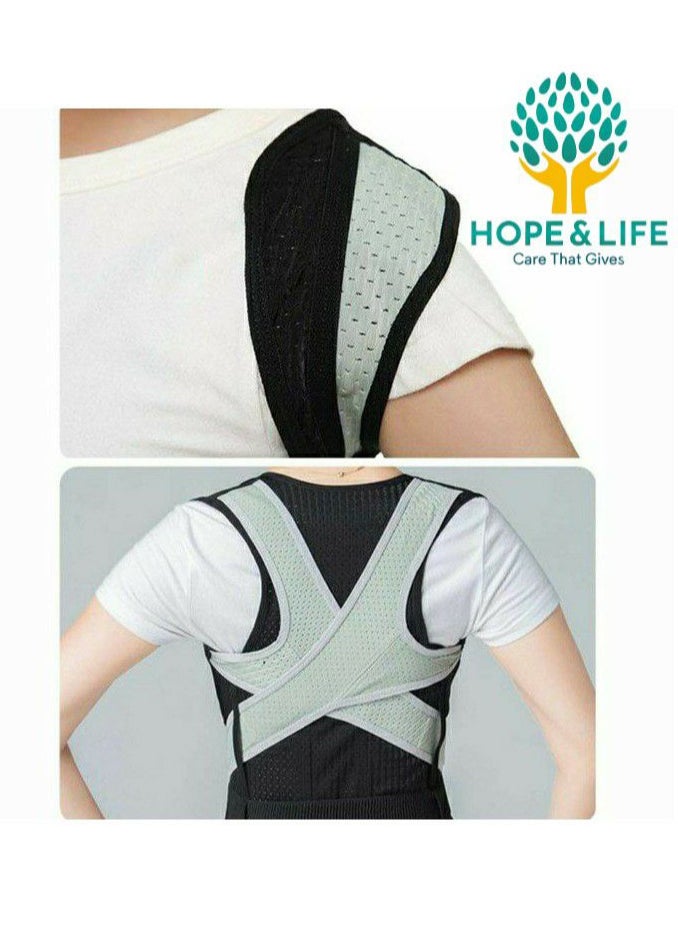 Hope And Life - A Back And Shoulder Support Corset That Helps Correct Poor Spinal Posture - Size XXL - Image 1