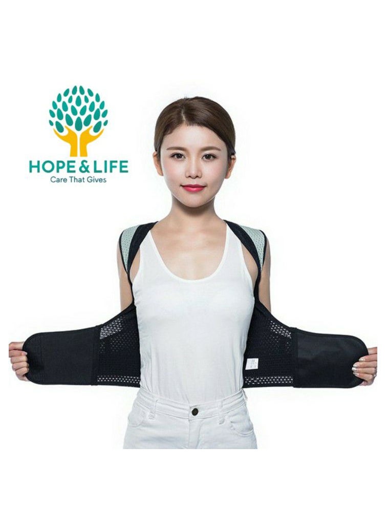 Hope And Life - A Back And Shoulder Support Corset That Helps Correct Poor Spinal Posture - Size XXL - Image 1