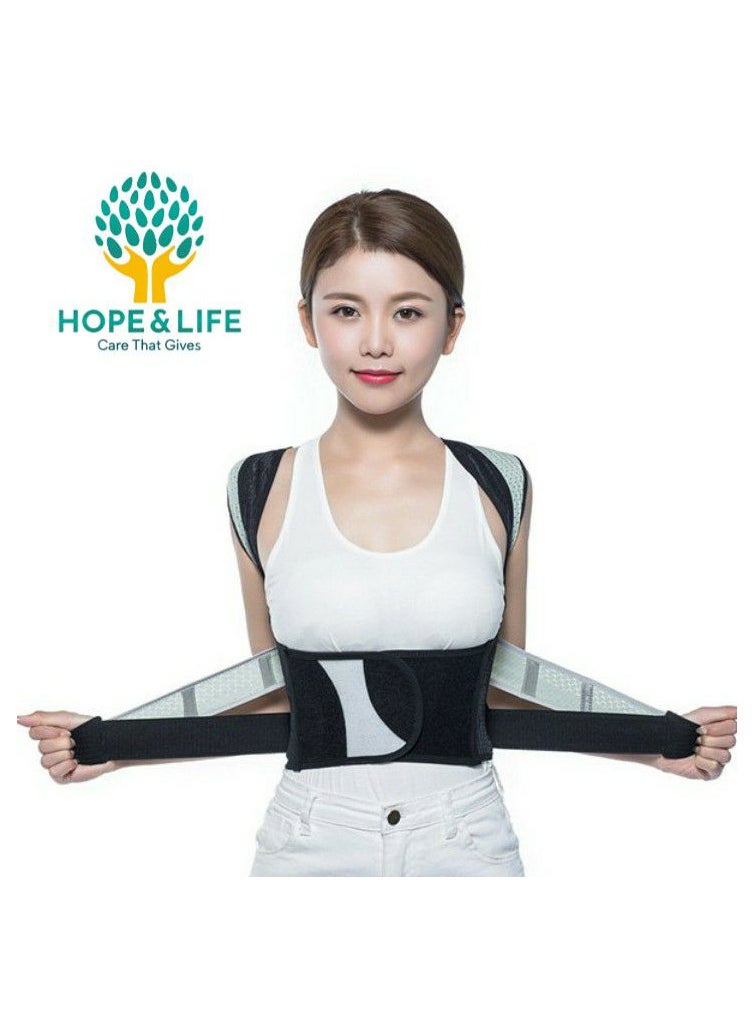 Hope And Life - A Back And Shoulder Support Corset That Helps Correct Poor Spinal Posture - Size XXL - Image 1