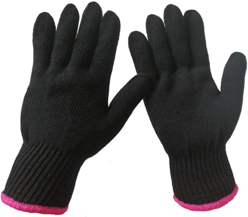MITCMOLARD Heat Resistant Gloves for Hair Styling, Dryer - Image 1