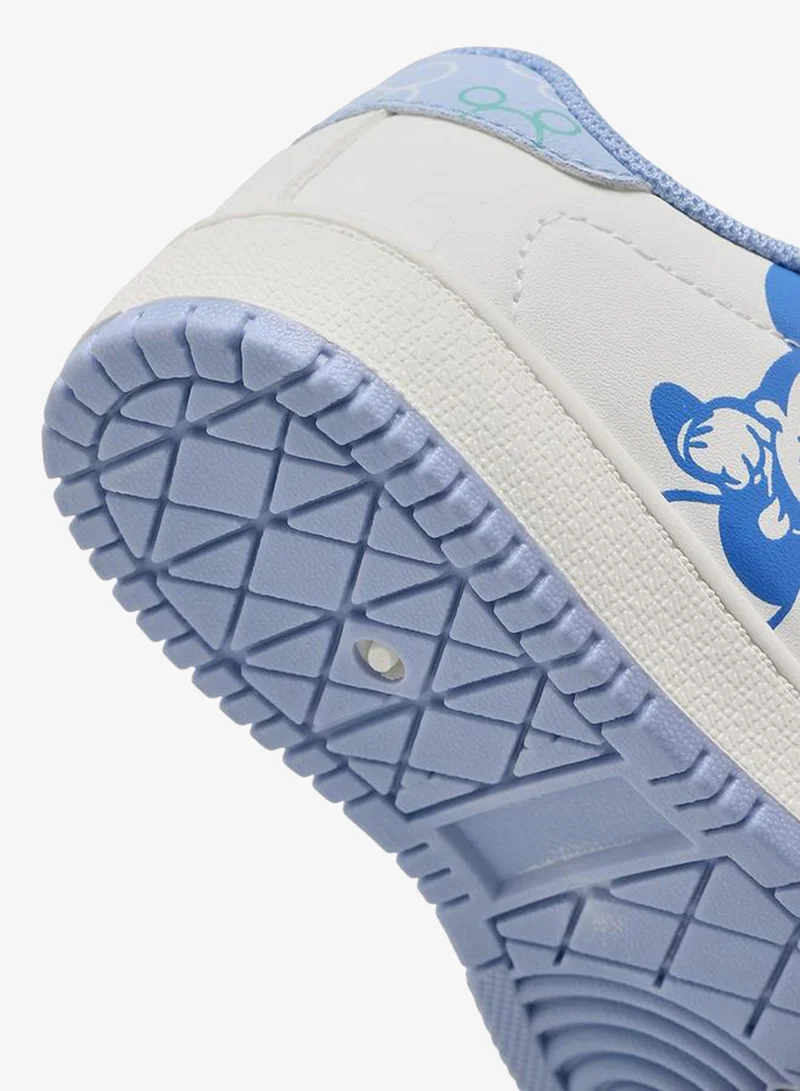 Disney BLUE Boys Hook & Loop Ankle Sneakers for Men | Best Price UAE