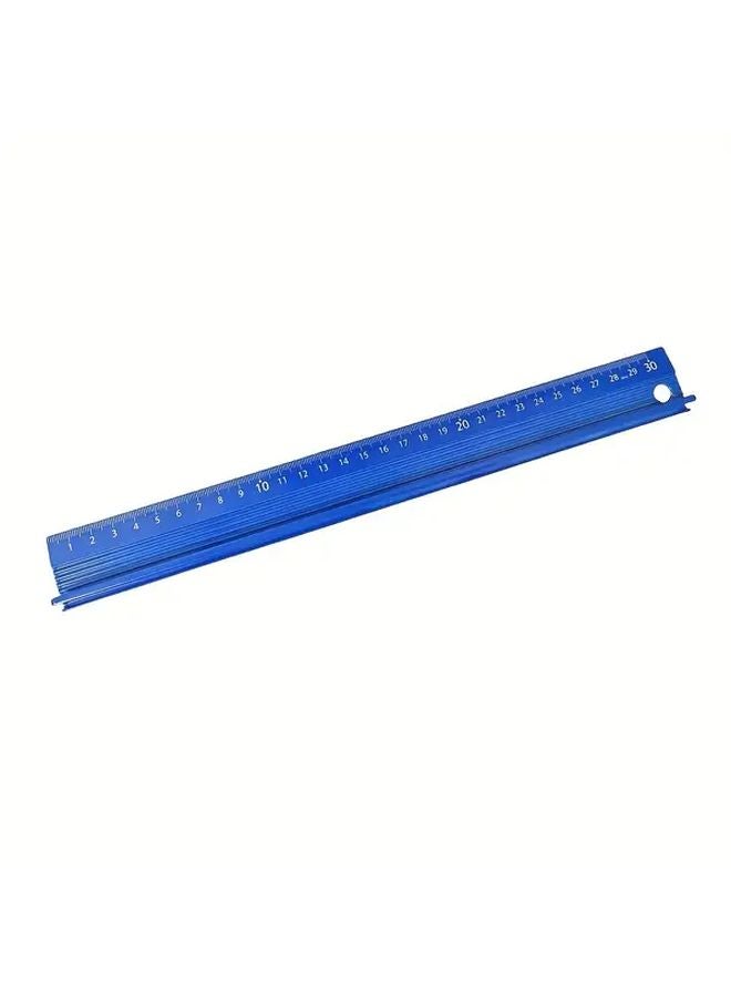 Multifunctional Professional Aluminum Alloy Ruler Set 11 8inch with Safety Cutting Groove - Image 1