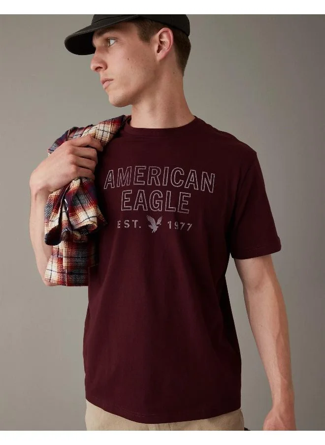 American Eagle Graphic Crew Neck T-Shirt